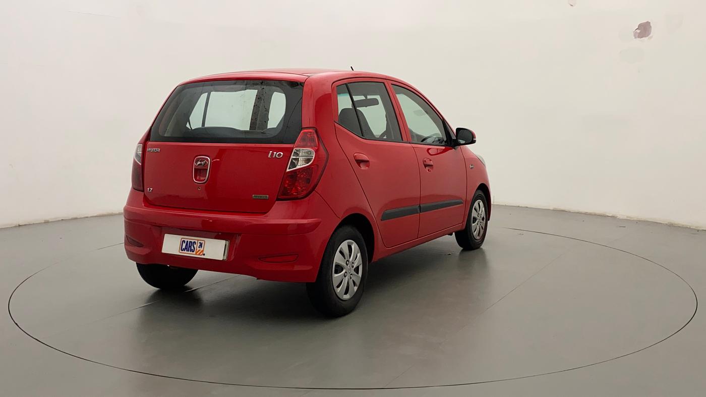 2011 Hyundai i10 MAGNA 1.2, Petrol, Manual, 69,464 km, Right Back Diagonal