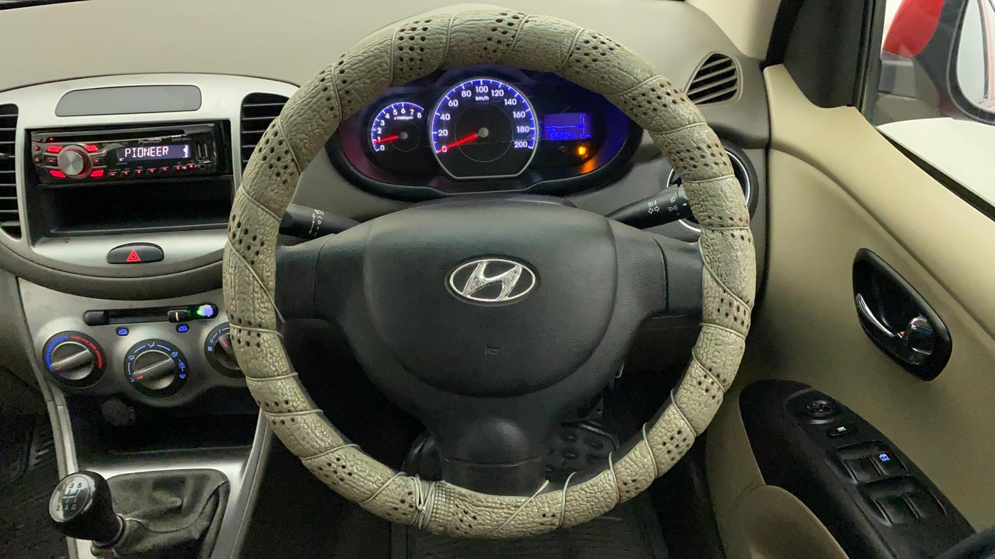 2011 Hyundai i10 MAGNA 1.2, Petrol, Manual, 69,464 km, Steering Wheel Close Up
