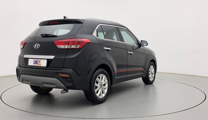 2018 Hyundai Creta SX 1.6 DIESEL, Diesel, Manual, 1,22,910 km, Right Back Diagonal