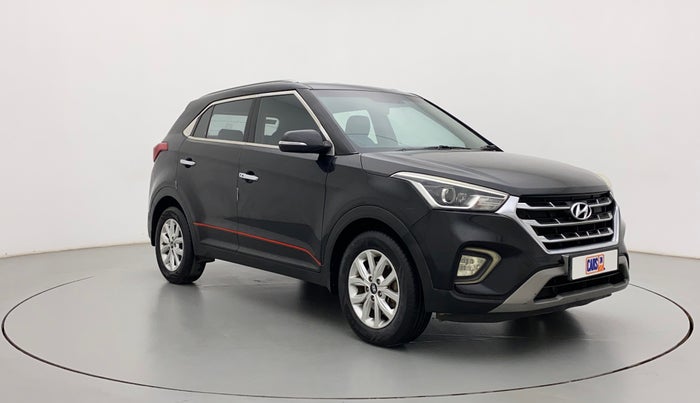 2018 Hyundai Creta SX 1.6 DIESEL, Diesel, Manual, 1,22,910 km, Right Front Diagonal