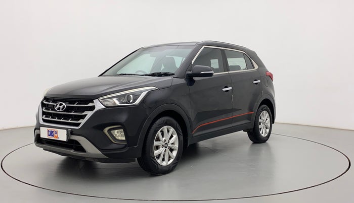 2018 Hyundai Creta SX 1.6 DIESEL, Diesel, Manual, 1,22,910 km, Left Front Diagonal