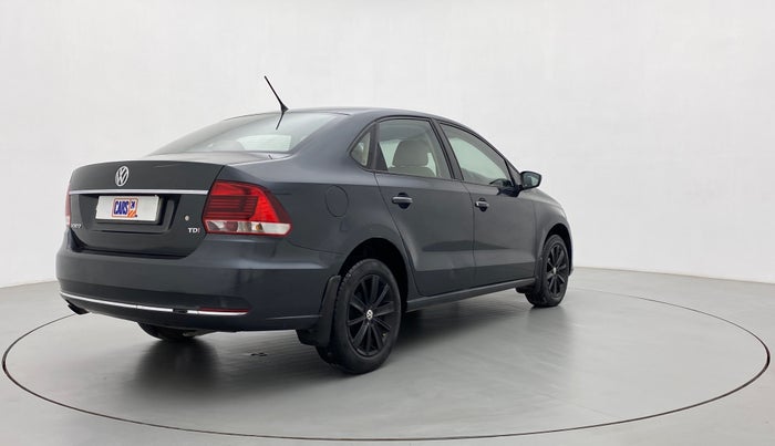 2016 Volkswagen Vento HIGHLINE 1.5 AT, Diesel, Automatic, 1,08,164 km, Right Back Diagonal