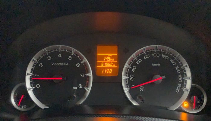 2015 Maruti Swift Dzire VXI, Petrol, Manual, 62,035 km, Odometer Image