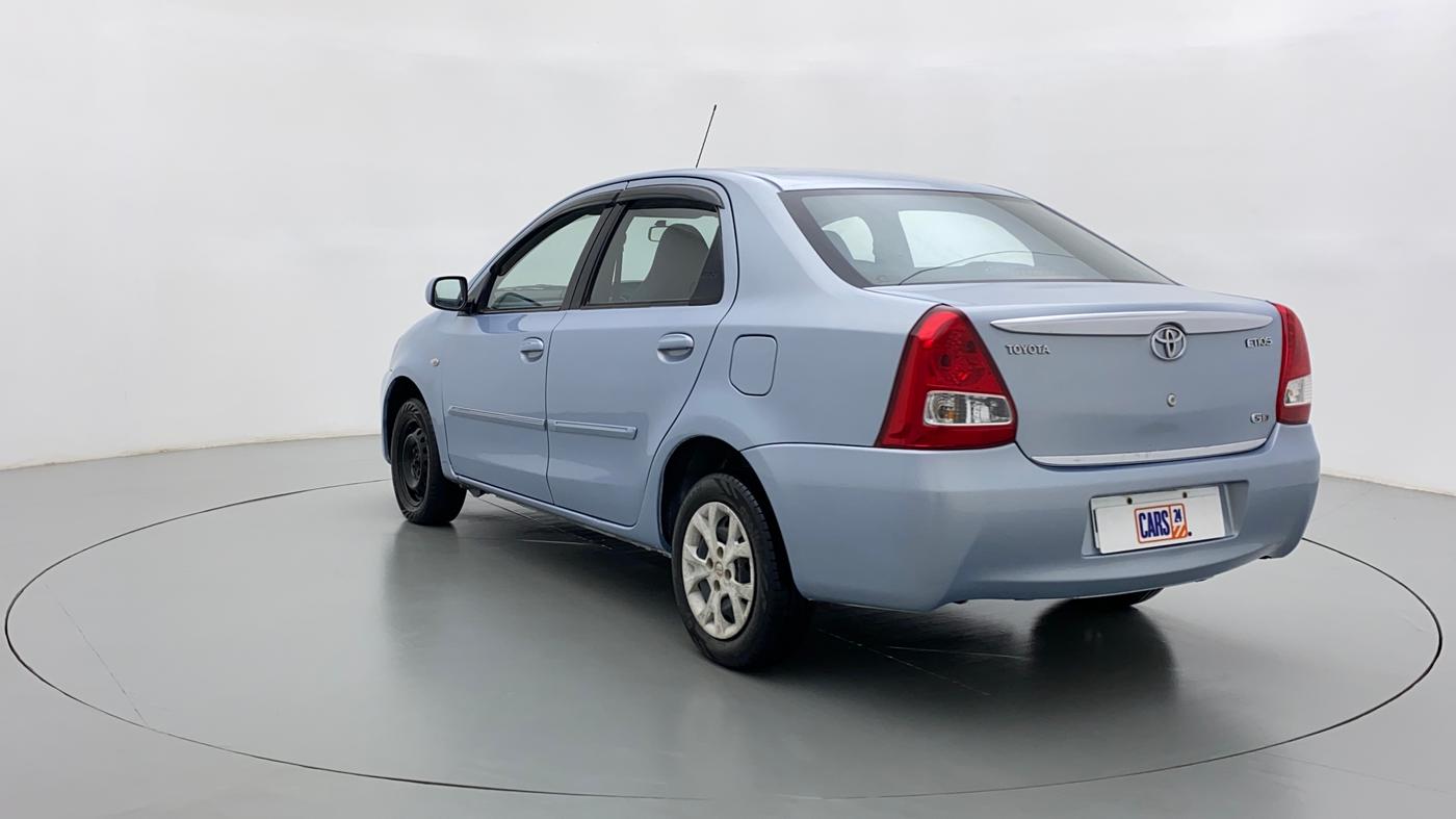 2012 Toyota Etios GD, Diesel, Manual, 62,604 km, Left Back Diagonal