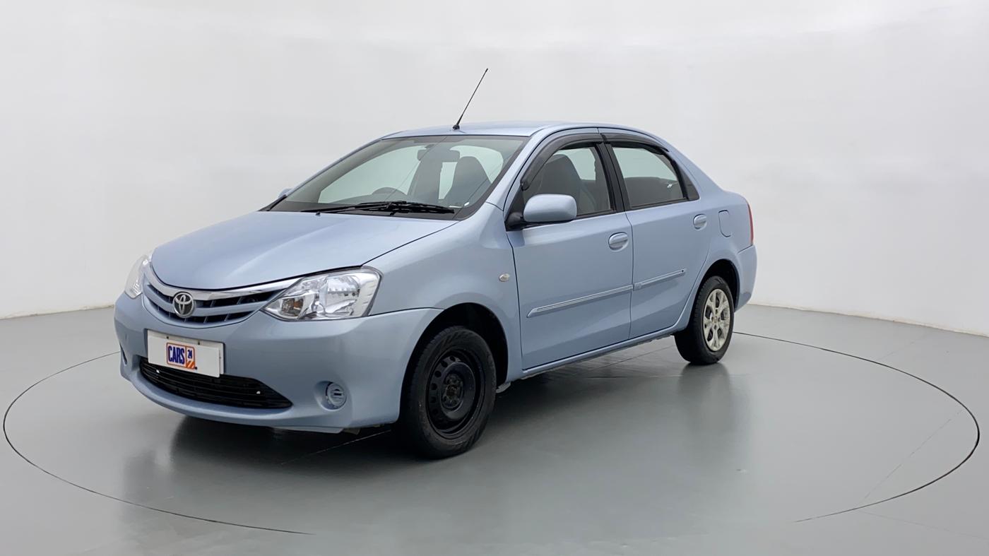 2012 Toyota Etios GD, Diesel, Manual, 62,604 km, Left Front Diagonal