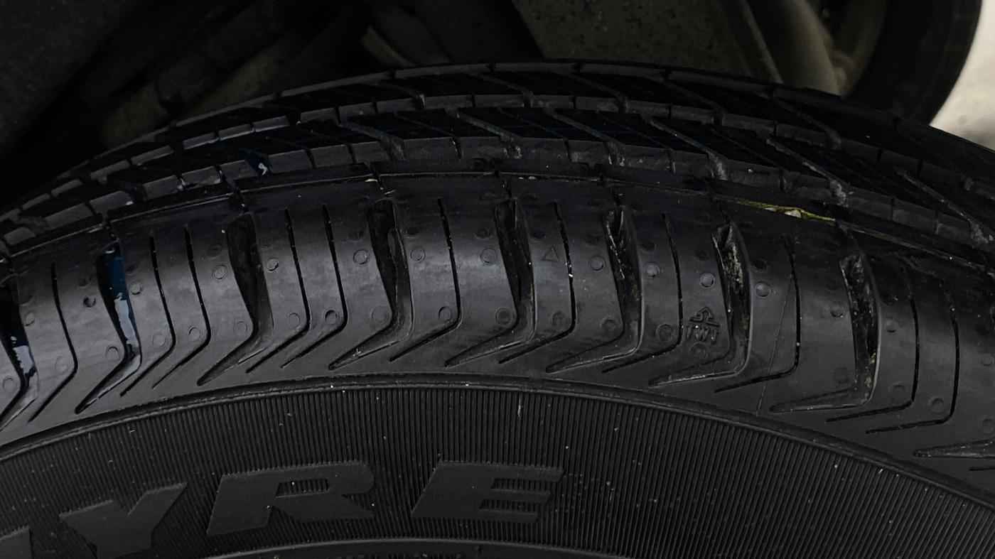 2019 Maruti Eeco 5 STR WITH A/C+HTR, Petrol, Manual, 33,735 km, Left Rear Tyre Tread