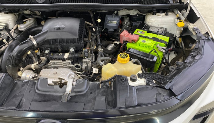 2024 Tata NEXON CREATIVE+ SUNROOF AMT 1.2 PETROL, CNG, Automatic, 36,991 km, Engine View - Left