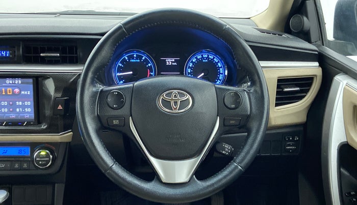 2014 Toyota Corolla Altis VL AT, Petrol, Automatic, 58,570 km, Steering Wheel Close Up