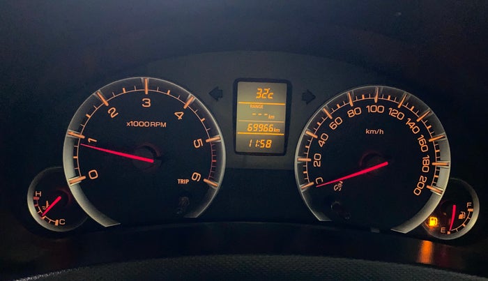2016 Maruti Swift Dzire ZDI, Diesel, Manual, 68,020 km, Odometer Image