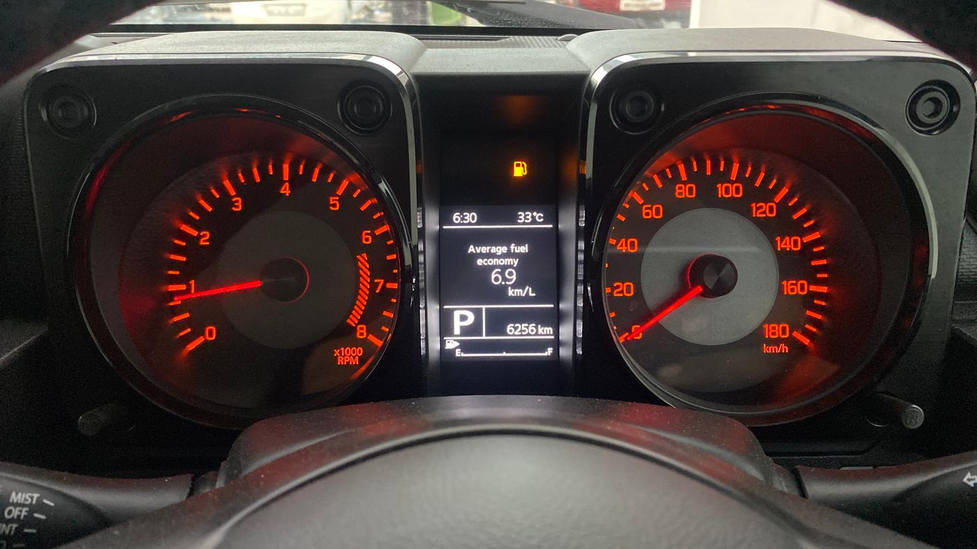 2025 Maruti JIMNY ALPHA ALL GRIP PRO AT, Petrol, Automatic, 6,249 km, Odometer Image