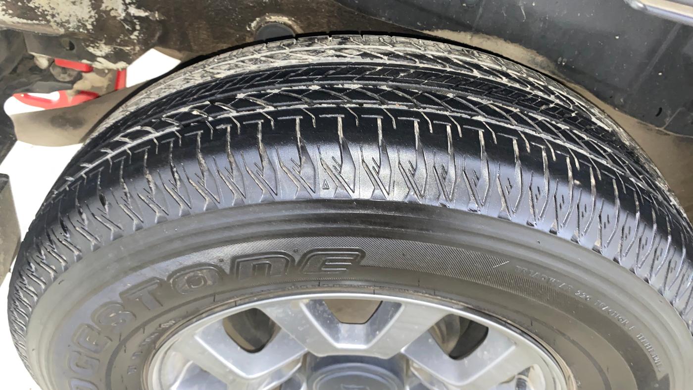 2025 Maruti JIMNY ALPHA ALL GRIP PRO AT, Petrol, Automatic, 6,249 km, Right Rear Tyre Tread