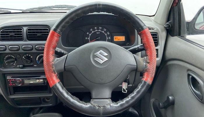 2013 Maruti Alto K10 LXI P, Petrol, Manual, 38,725 km, Steering Wheel Close Up