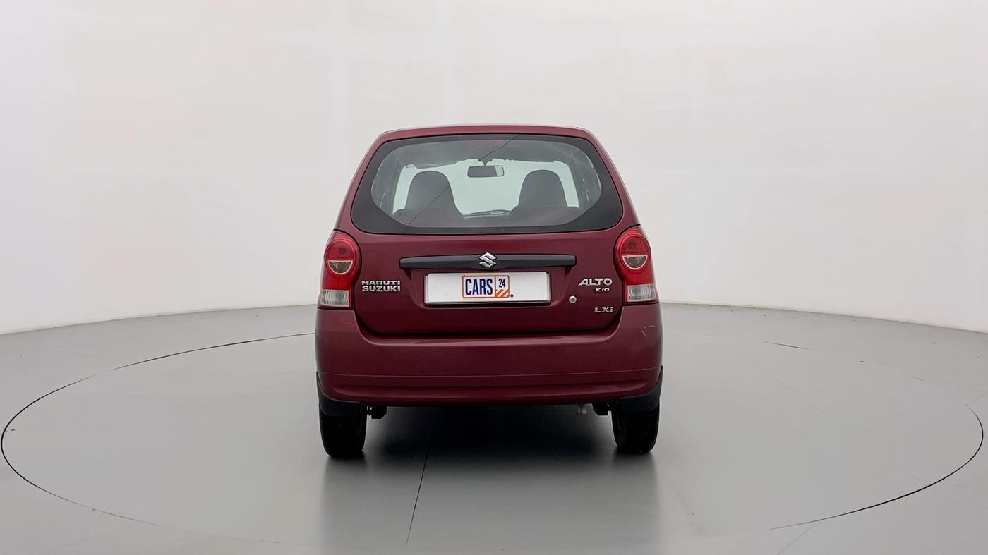 2013 Maruti Alto K10 LXI P, Petrol, Manual, 38,725 km, Back/Rear