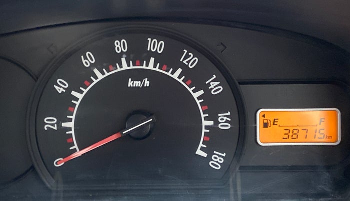 2013 Maruti Alto K10 LXI P, Petrol, Manual, 38,725 km, Odometer Image