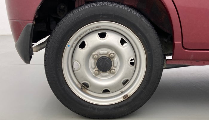 2013 Maruti Alto K10 LXI P, Petrol, Manual, 38,725 km, Right Rear Wheel