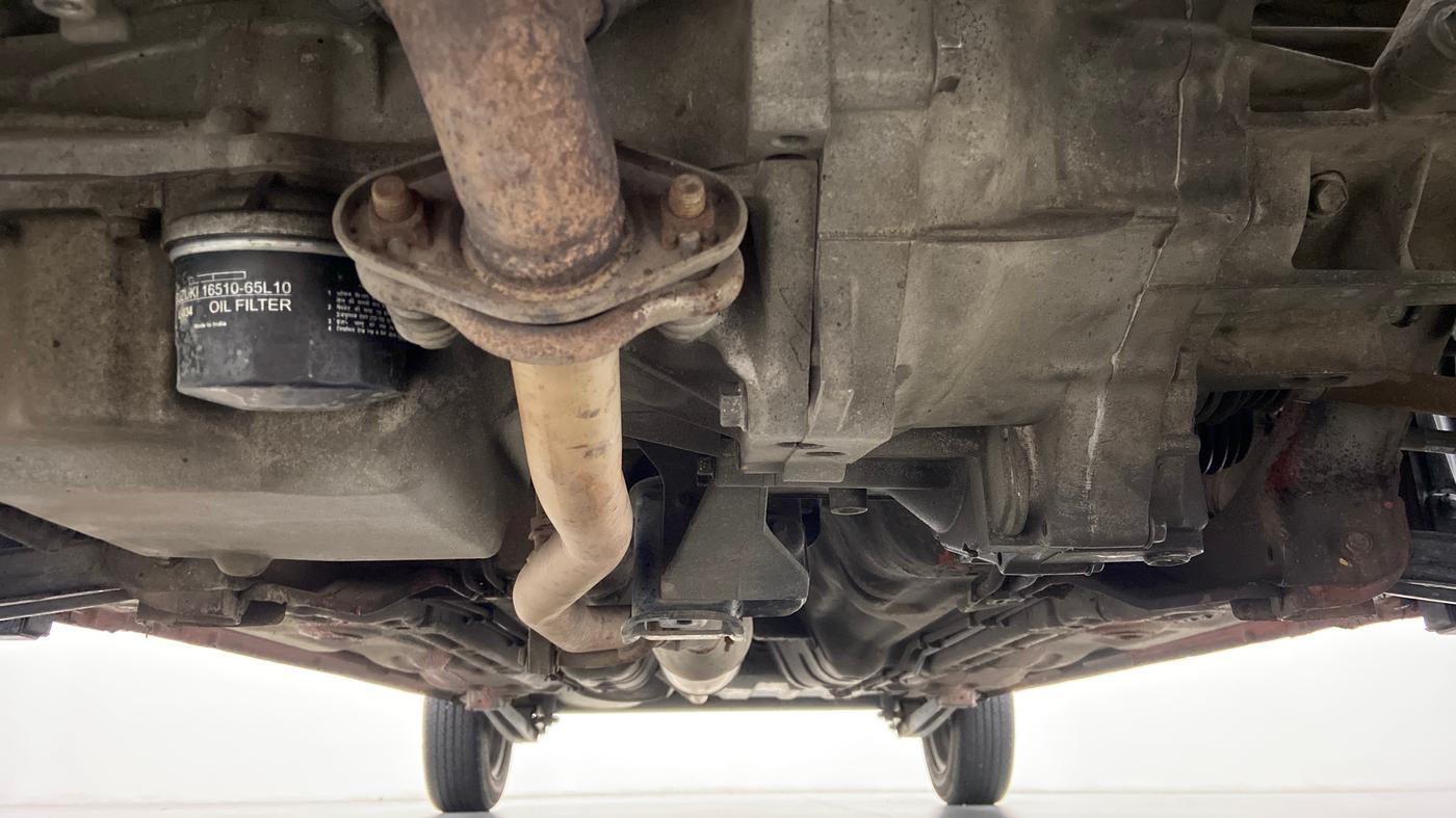 2013 Maruti Alto K10 LXI P, Petrol, Manual, 38,725 km, Front Underbody