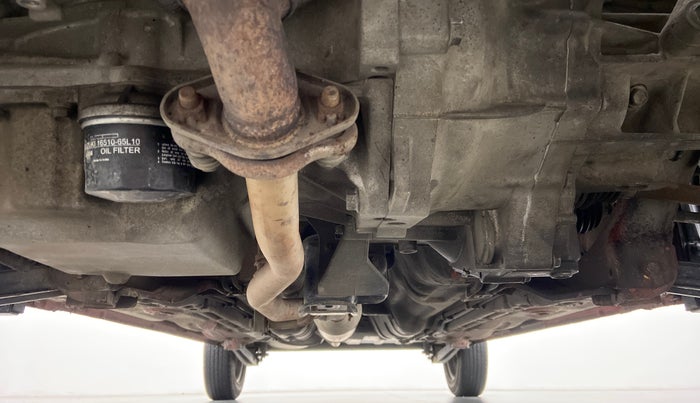 2013 Maruti Alto K10 LXI P, Petrol, Manual, 38,725 km, Front Underbody