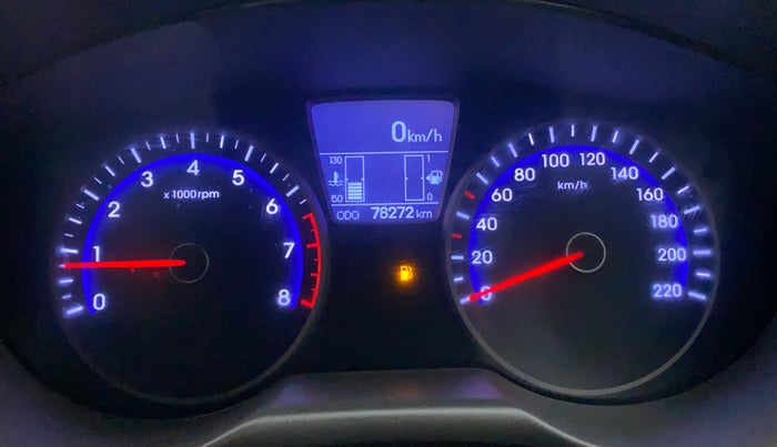 2013 Hyundai i20 ASTA 1.2, Petrol, Manual, 78,272 km, Odometer Image