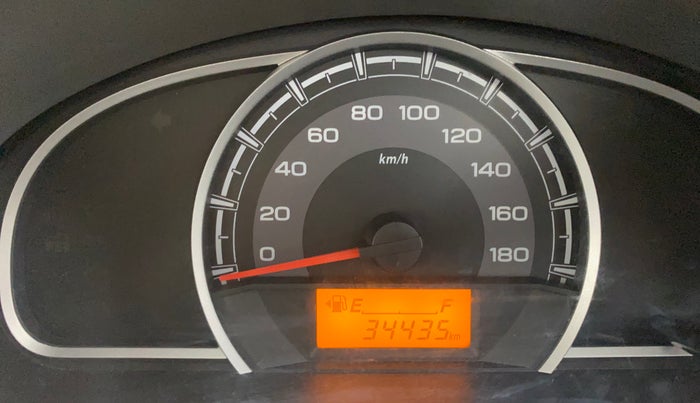2014 Maruti Alto 800 LXI, Petrol, Manual, 34,368 km, Odometer Image