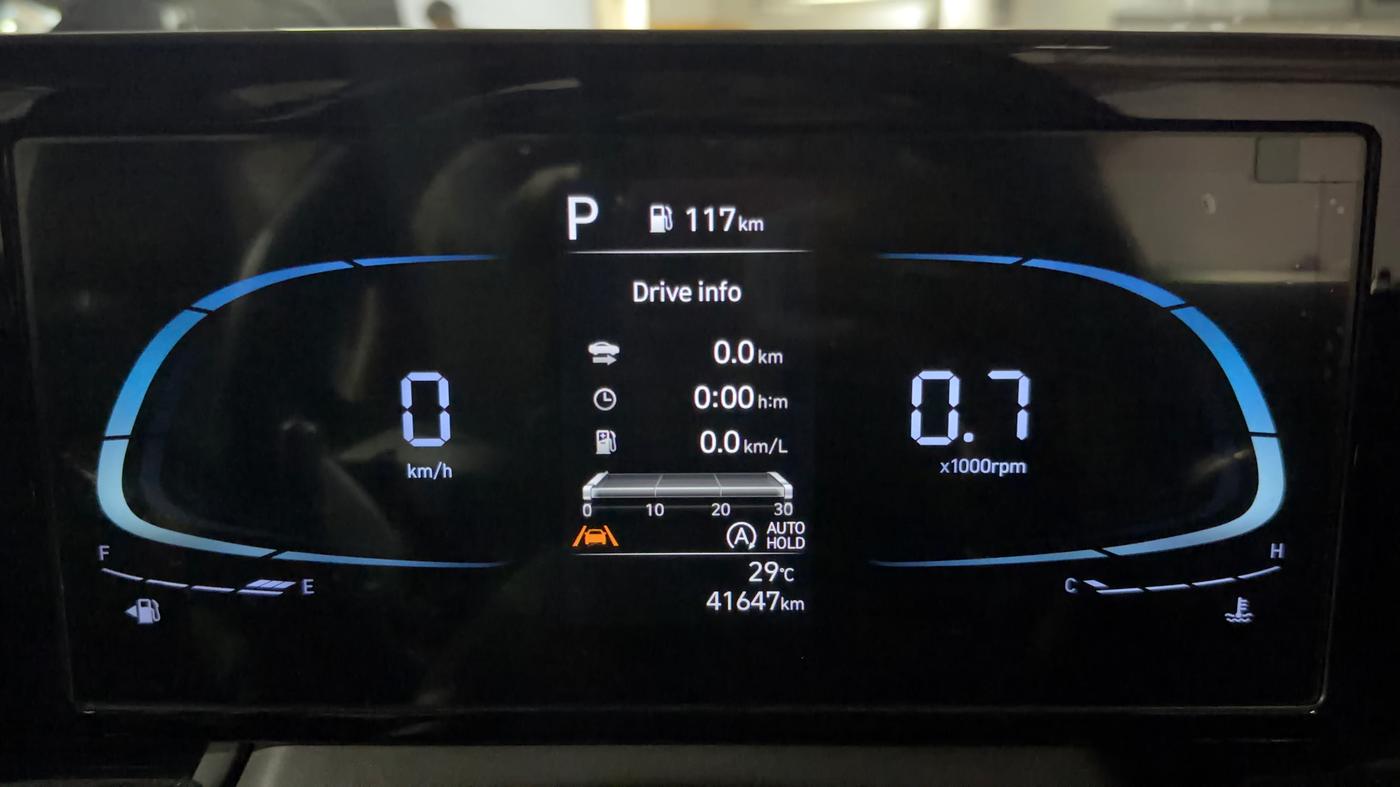 2023 Hyundai Verna SX (O) 1.5 TURBO PETROL DCT, Petrol, Automatic, 41,742 km, Odometer Image