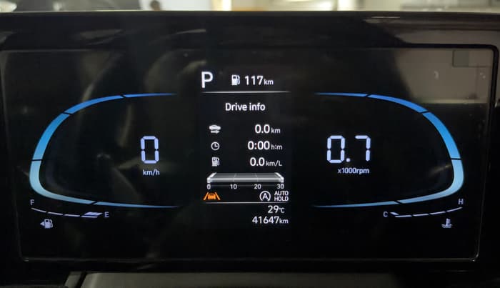 2023 Hyundai Verna SX (O) 1.5 TURBO PETROL DCT, Petrol, Automatic, 41,647 km, Odometer Image