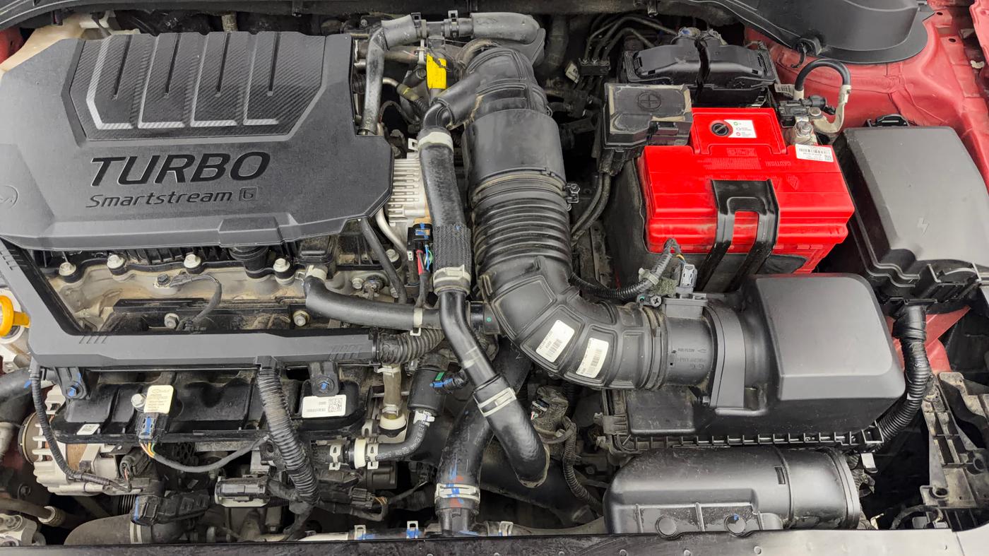 2023 Hyundai Verna SX (O) 1.5 TURBO PETROL DCT, Petrol, Automatic, 41,742 km, Engine View - Left