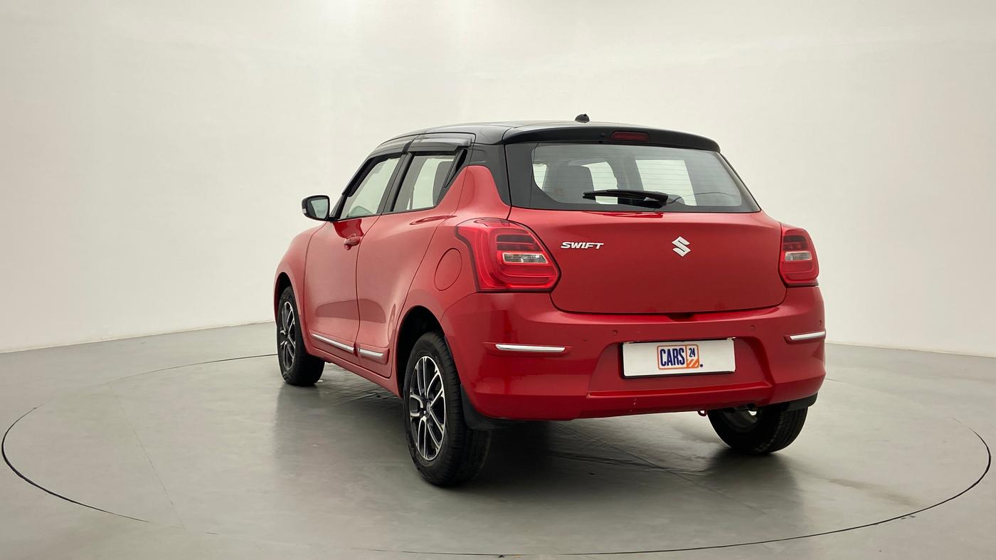 2021 Maruti Swift ZXI+, Petrol, Manual, 7,633 km, Left Back Diagonal