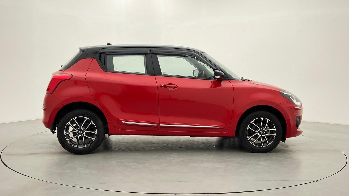 2021 Maruti Swift ZXI+, Petrol, Manual, 7,633 km, Right Side View