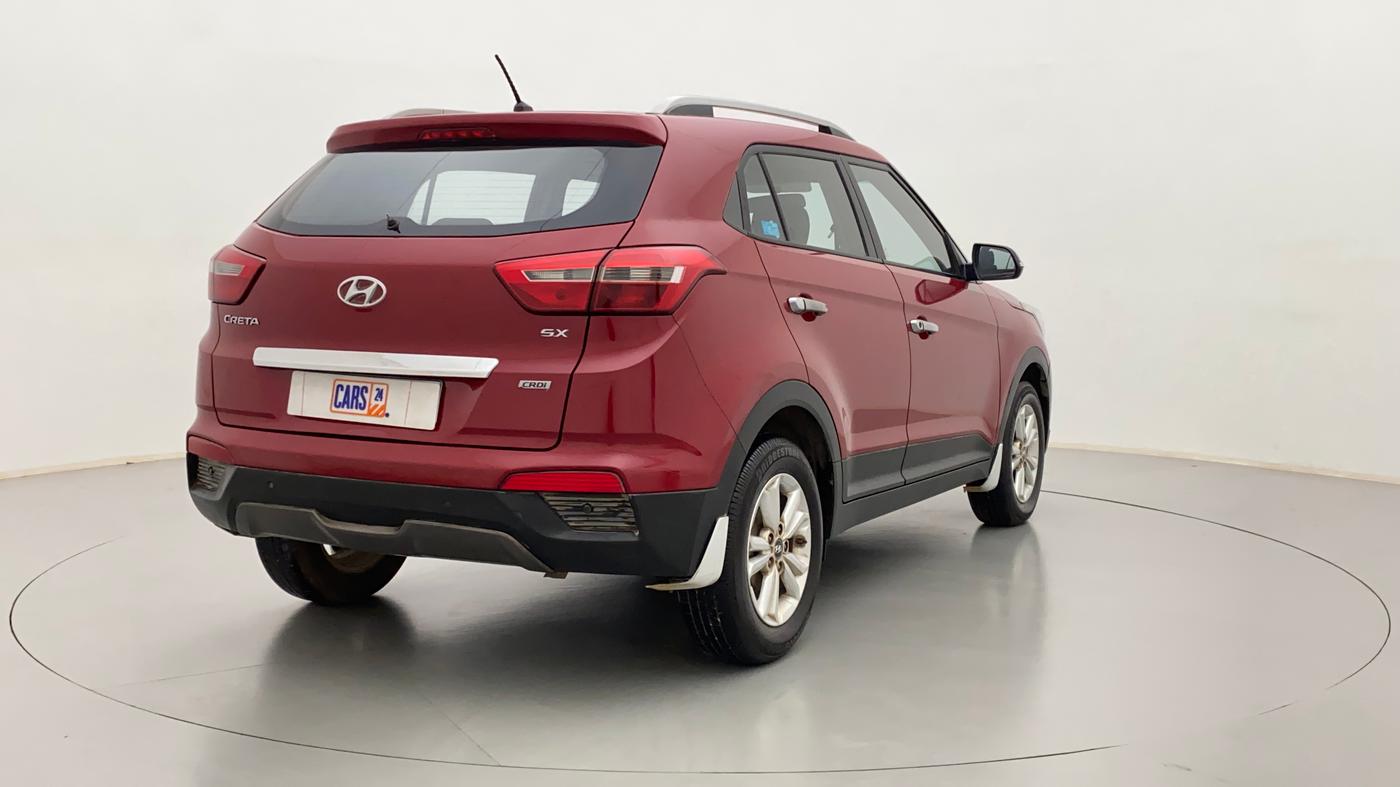 2016 Hyundai Creta 1.6 SX CRDI, Diesel, Manual, 37,532 km, Right Back Diagonal