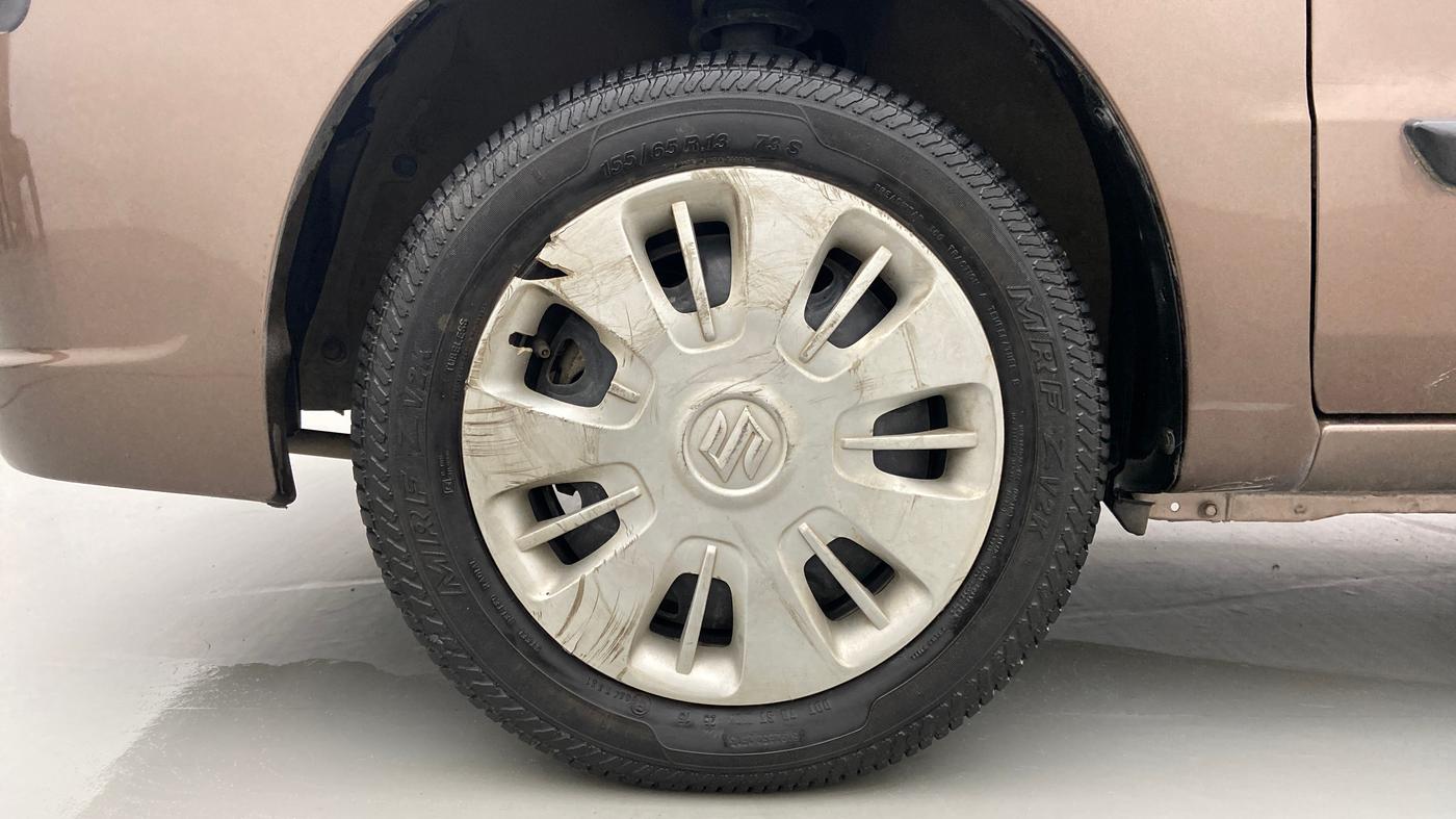 2013 Maruti Zen Estilo VXI, Petrol, Manual, 15,867 km, Left Front Wheel