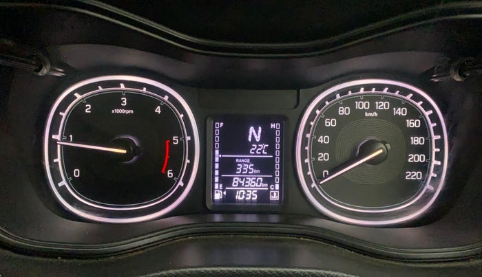 2019 Maruti Vitara Brezza ZDI PLUS AMT, Diesel, Automatic, 84,358 km, Odometer Image
