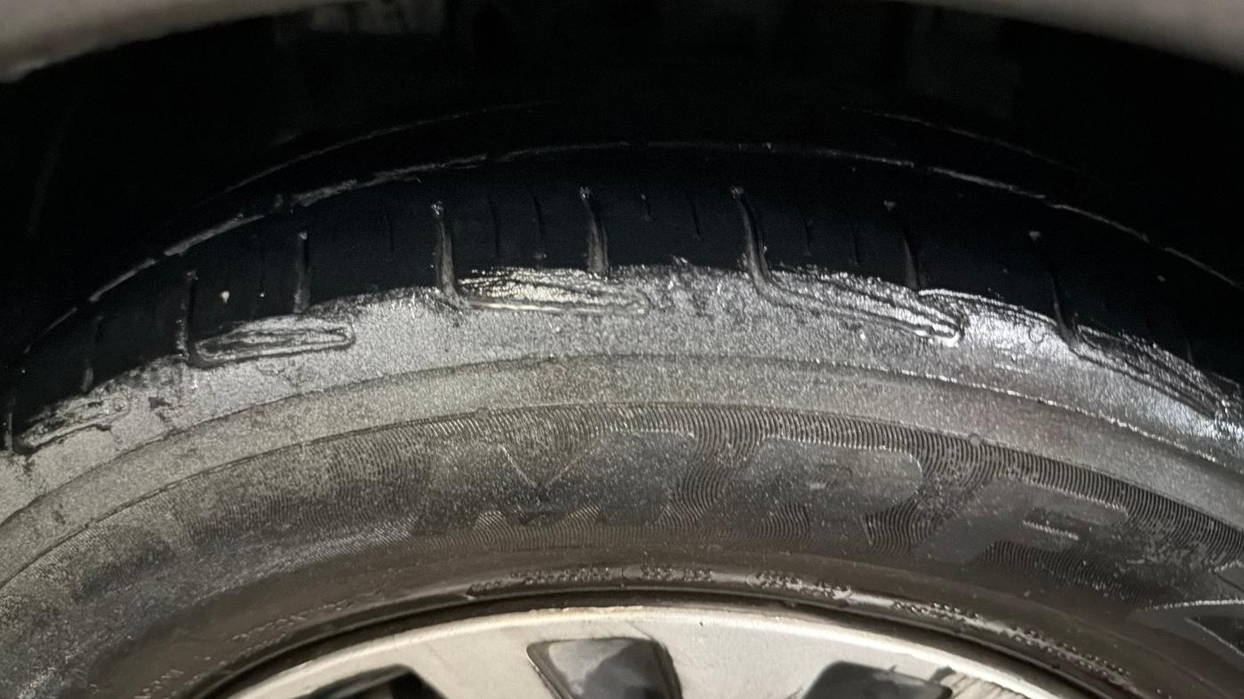 2020 Tata Tiago XZ PETROL, Petrol, Manual, 1,06,731 km, Left Front Tyre Tread