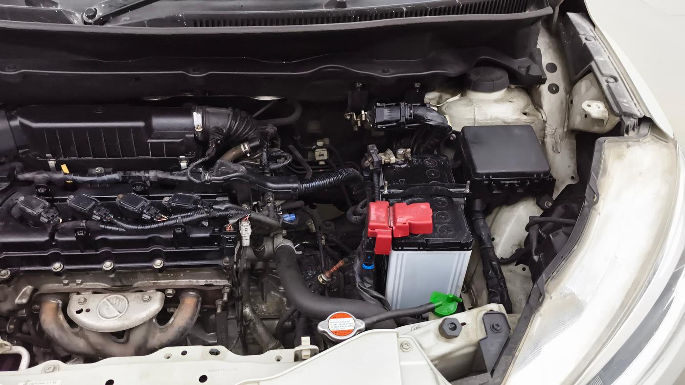 2019 Maruti Ertiga VXI AT SHVS, Petrol, Automatic, 41,087 km, Engine View - Left
