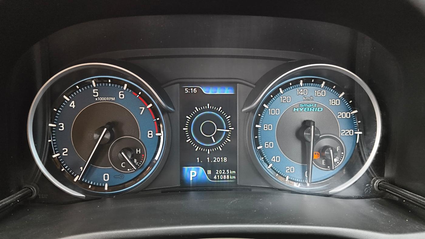 2019 Maruti Ertiga VXI AT SHVS, Petrol, Automatic, 41,087 km, Odometer Image