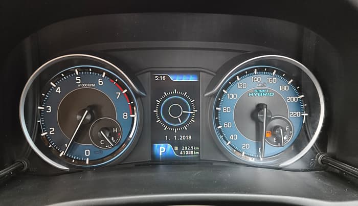 2019 Maruti Ertiga VXI AT SHVS, Petrol, Automatic, 41,087 km, Odometer Image