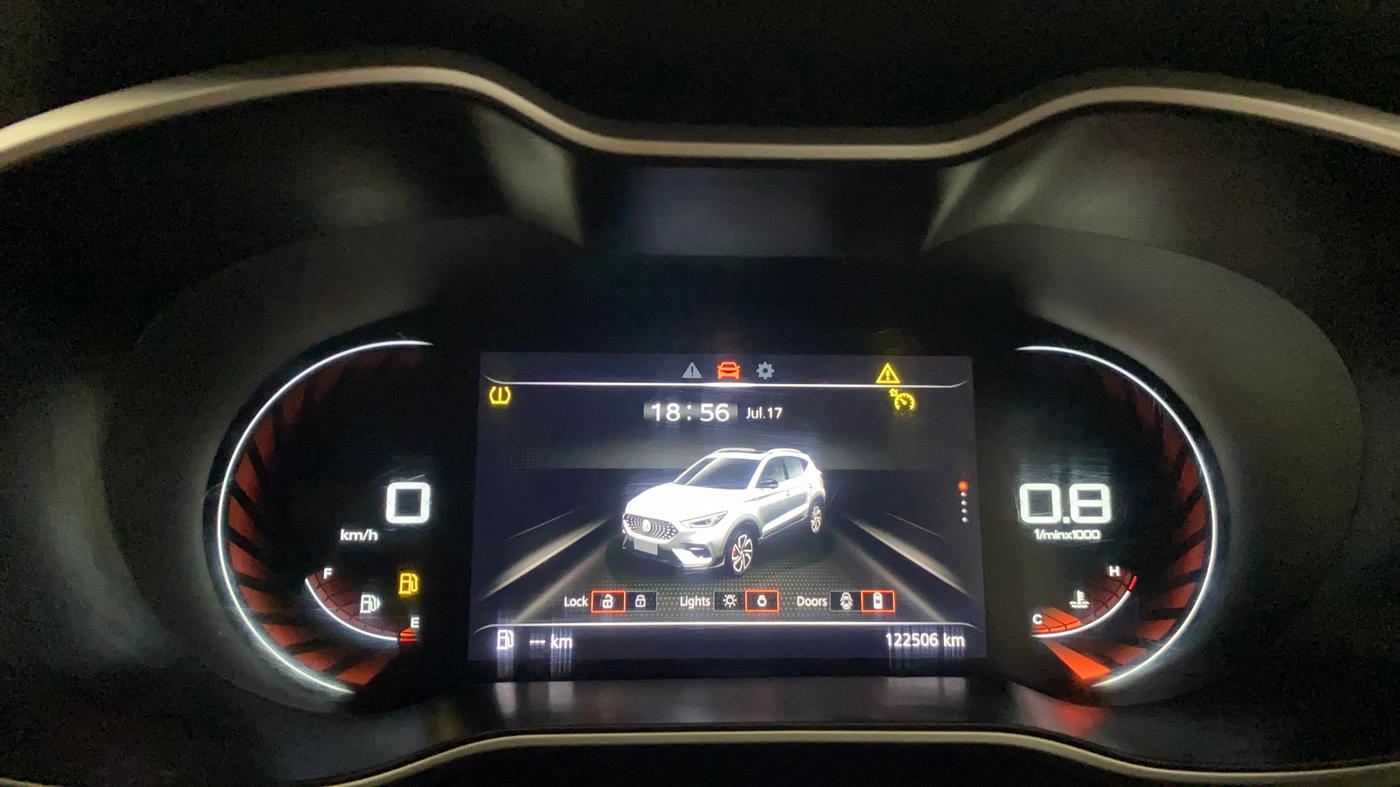 2022 MG ASTOR SHARP 1.5 MT, Petrol, Manual, 1,22,486 km, Odometer Image