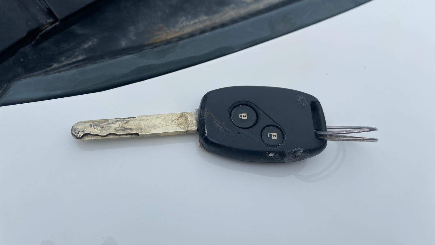 2014 Honda Brio S MT, Petrol, Manual, 73,099 km, Key Close Up