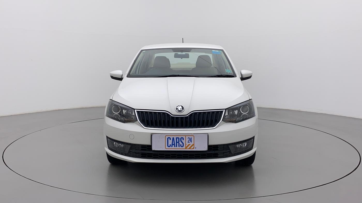 2019 Skoda Rapid AMBITION 1.6 MPI MT, Petrol, Manual, 23,372 km, Front
