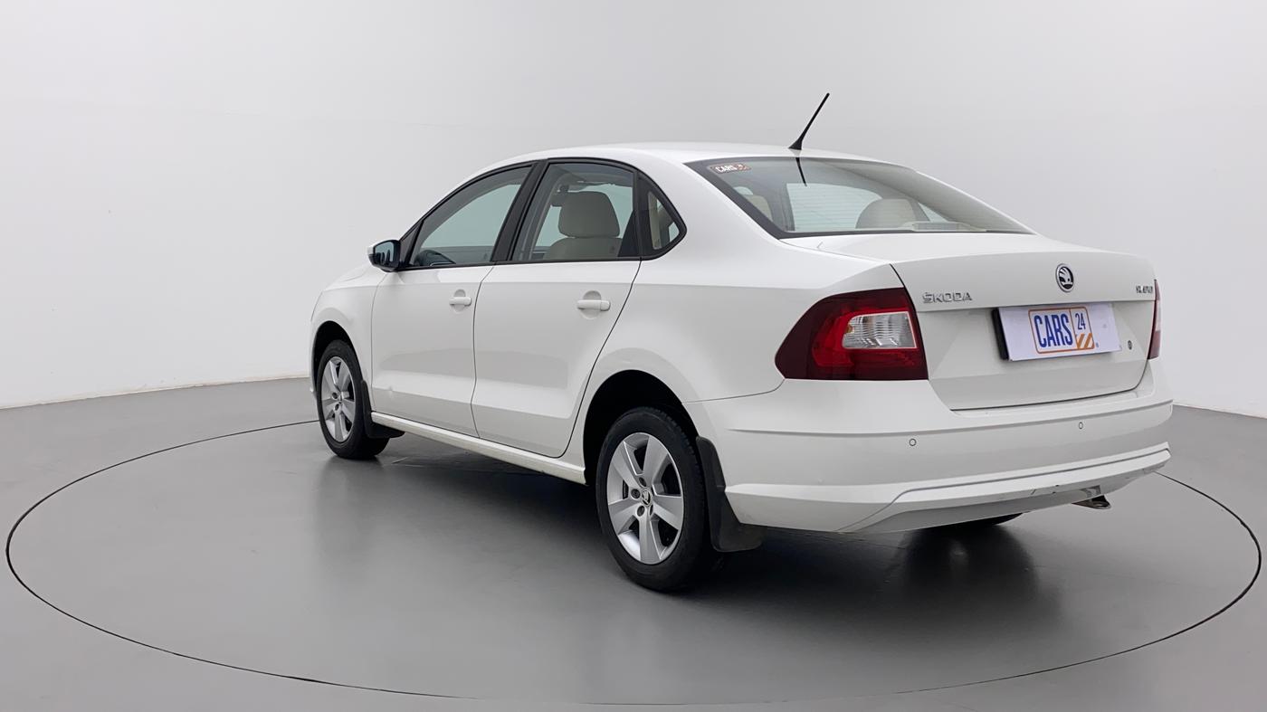 2019 Skoda Rapid AMBITION 1.6 MPI MT, Petrol, Manual, 23,372 km, Left Back Diagonal