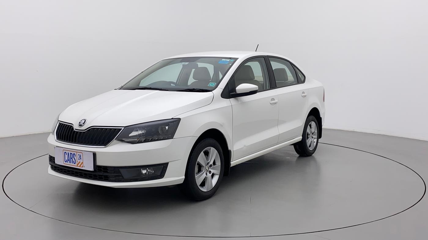 2019 Skoda Rapid AMBITION 1.6 MPI MT, Petrol, Manual, 23,372 km, Left Front Diagonal