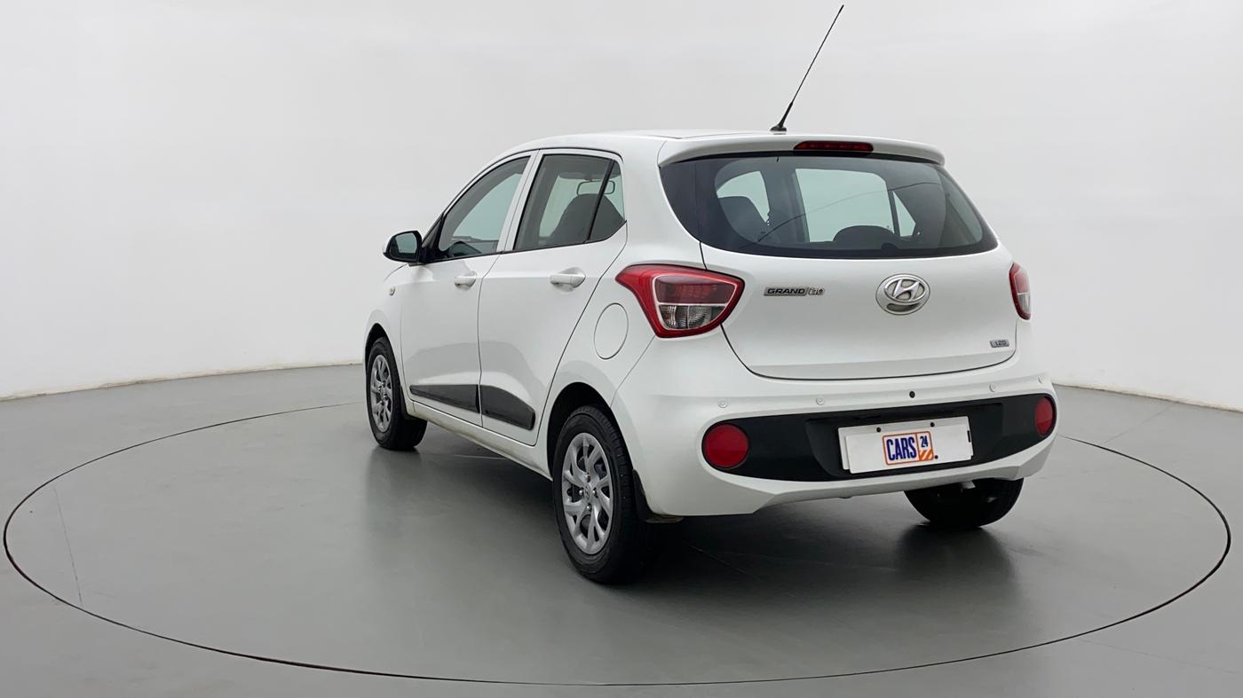 2018 Hyundai Grand i10 magna 1.2 crdi, Diesel, Manual, 71,083 km, Left Back Diagonal