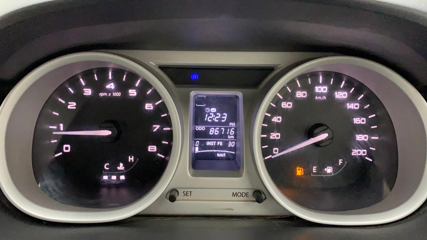 2016 Tata Tiago XZ PETROL, Petrol, Manual, 86,807 km, Odometer Image