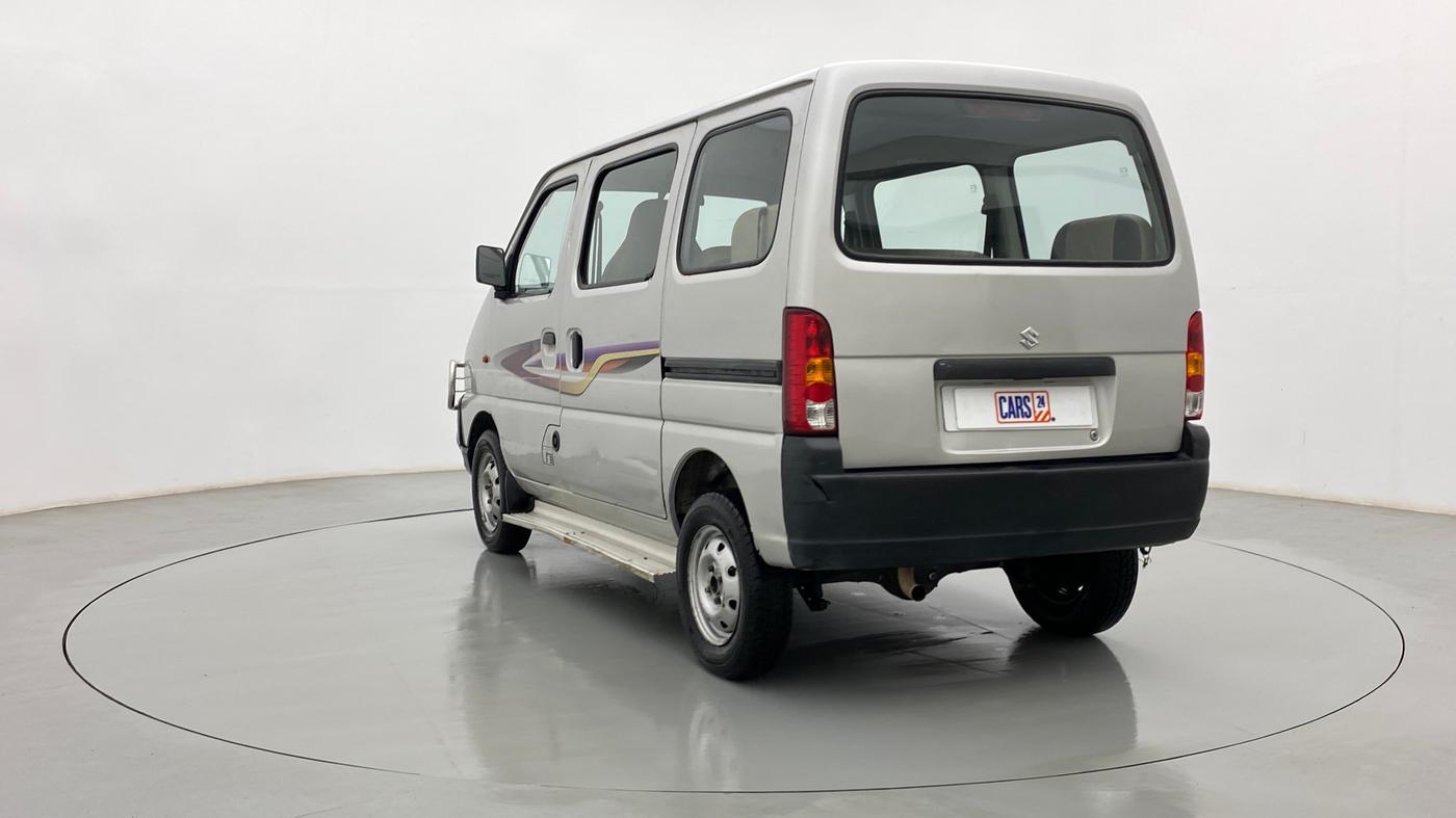2012 Maruti Eeco 5 STR WITH A/C+HTR CNG, CNG, Manual, 60,376 km, Left Back Diagonal
