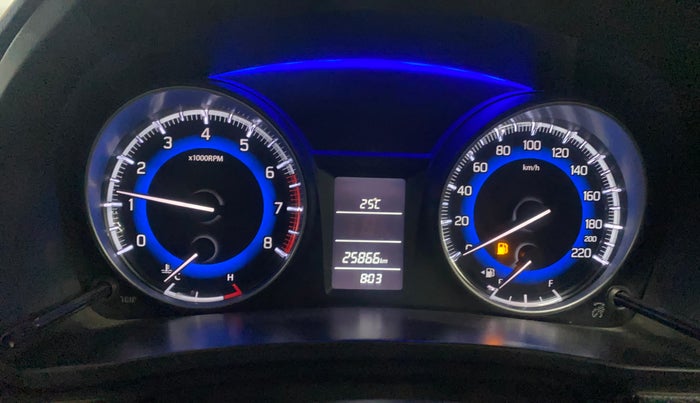 2019 Maruti Baleno DELTA PETROL 1.2, Petrol, Manual, 25,859 km, Odometer Image