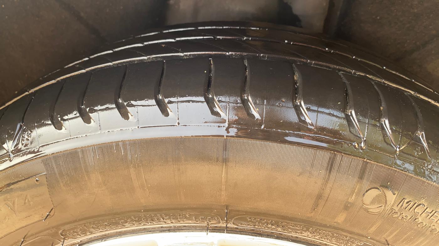 2018 Skoda Octavia 2.0 TDI L&K AT, Diesel, Automatic, 1,47,932 km, Left Rear Tyre Tread