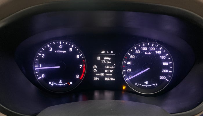 2015 Hyundai Elite i20 ASTA 1.2, Petrol, Manual, 36,333 km, Odometer Image