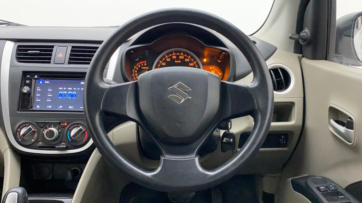 2015 Maruti Celerio VXI AMT, Petrol, Automatic, 33,379 km, Steering Wheel Close Up