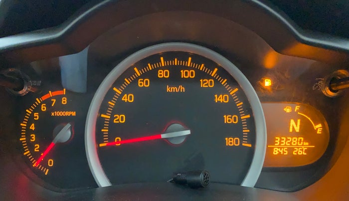 2015 Maruti Celerio VXI AMT, Petrol, Automatic, 33,379 km, Odometer Image