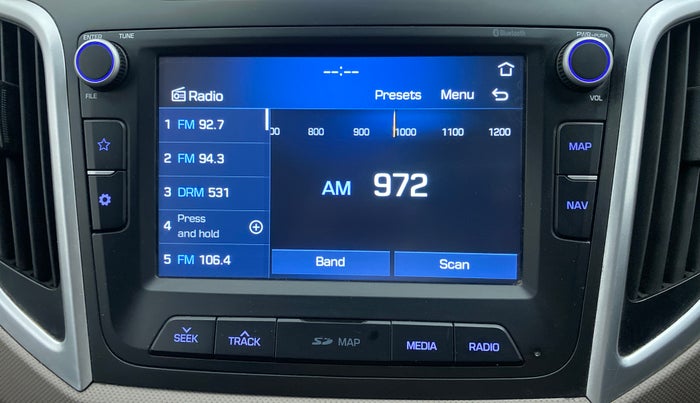 2018 Hyundai Creta 1.6 SX (O) CRDI, Diesel, Manual, 91,260 km, Infotainment System