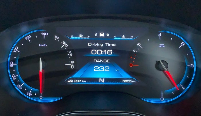 2020 MG HECTOR PLUS SHARP DCT, Petrol, Automatic, 6,012 km, Odometer Image